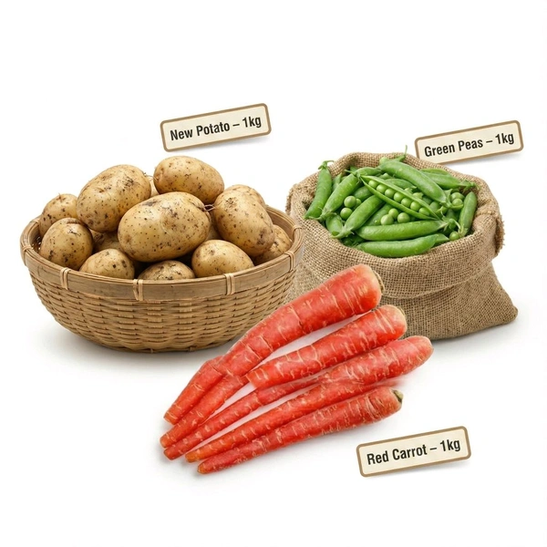 Winter Trio β Fresh Veg Combo (3kg)