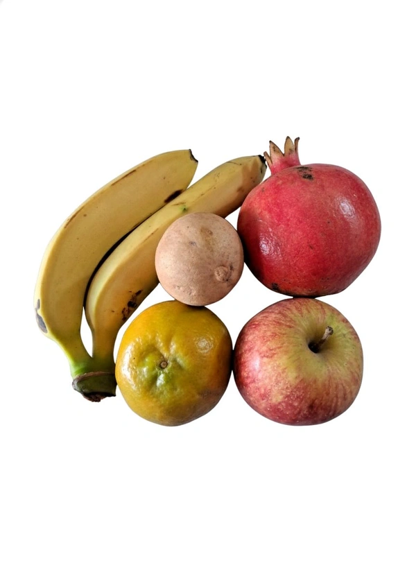 Mixed Fruit Combo – 500g (5 Fruits Pack)