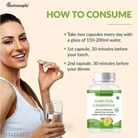 Nutrocopia Garcinia Cambogia Natural Fat Burner Weight Loss Capsules - Pack Of 3
