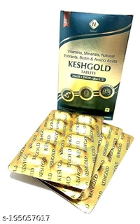 Kesh Gold 50 Tablets With Biotin, Vitamin, Amino Acid