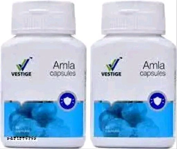 Vestige Amla Capsules - Pack Of 2 (120 Capsules)