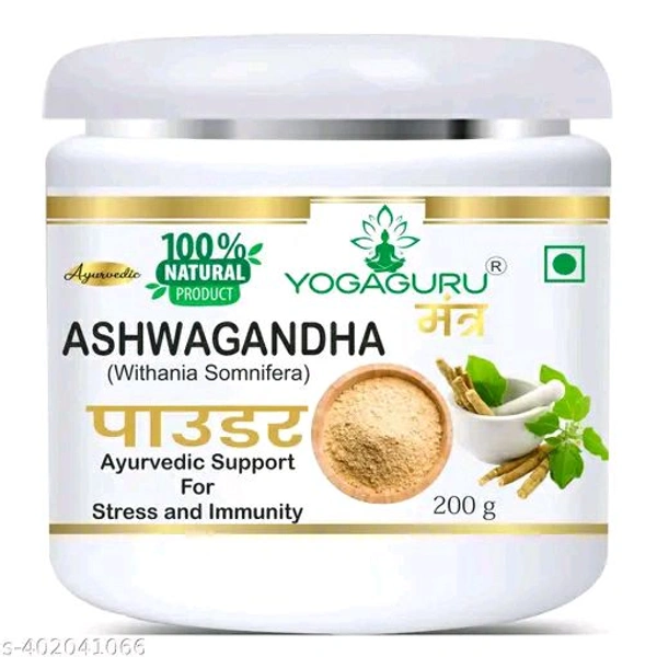 Yogaguru Mantr Pure Ashwagandha Root Powder 200g
