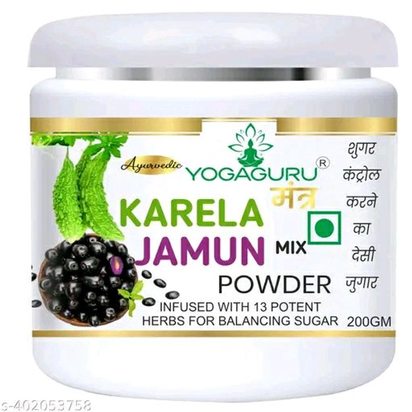 Yogaguru Mantr Karela Jamun Powder200g