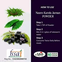Yogaguru Mantr Karela Jamun Powder200g
