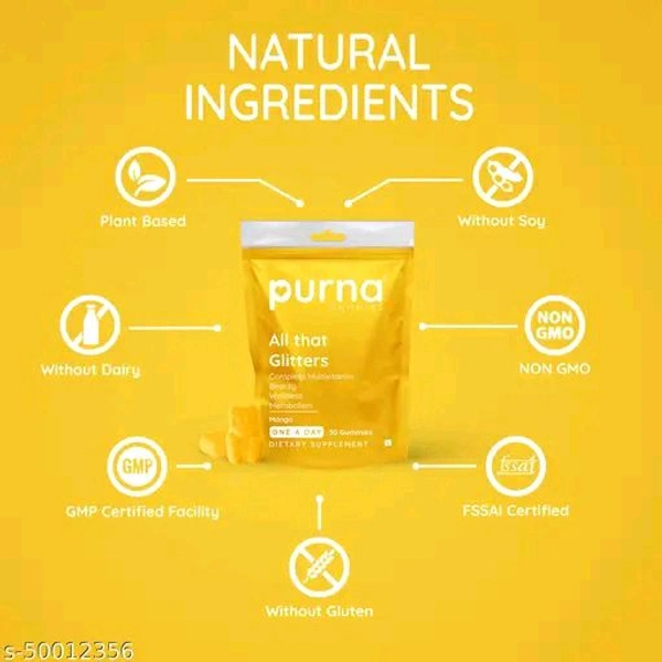 Purna Gummies Multivitamin Mango