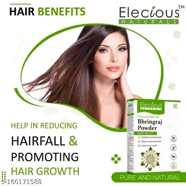 Elecious Bhringraj Powder For Hair Growth 200g