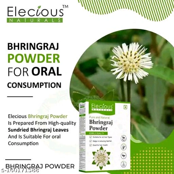 Elecious Bhringraj Powder For Hair Growth 200g