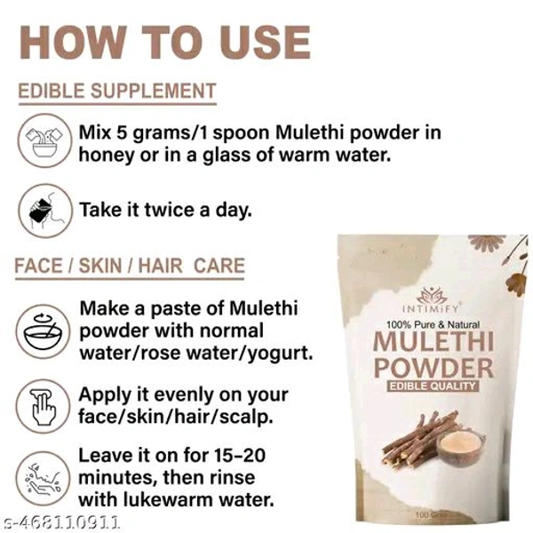 INTIMIFY Liquorice Powder 100g