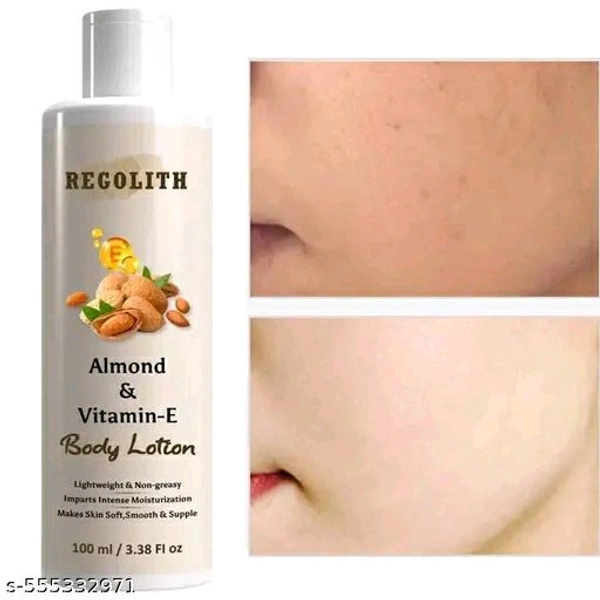 Regolith Almond & Vittamin E Lotion For Dry Skin 100ml