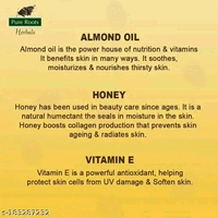 Pure Roots Almond & Honey Body Lotion 300ml- Pack Of 2