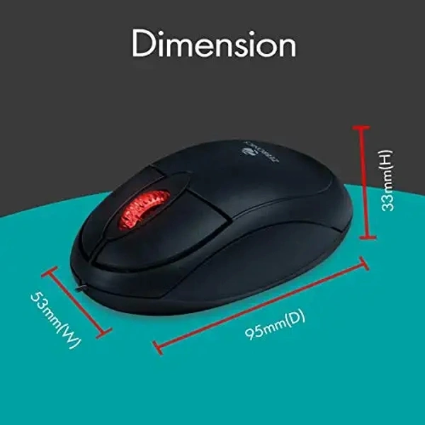 Zebronics USB RISE Optical Mouse