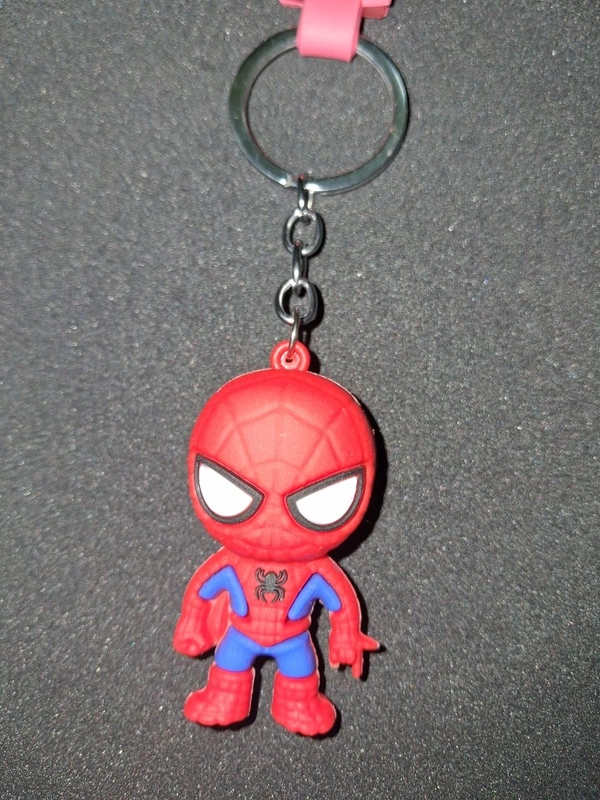 Spider-Man keychain with Strap Keyring Key Chain