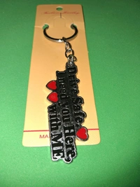 Sentimental or Reminder keychain. Pack of one