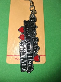 Sentimental or Reminder keychain. Pack of one