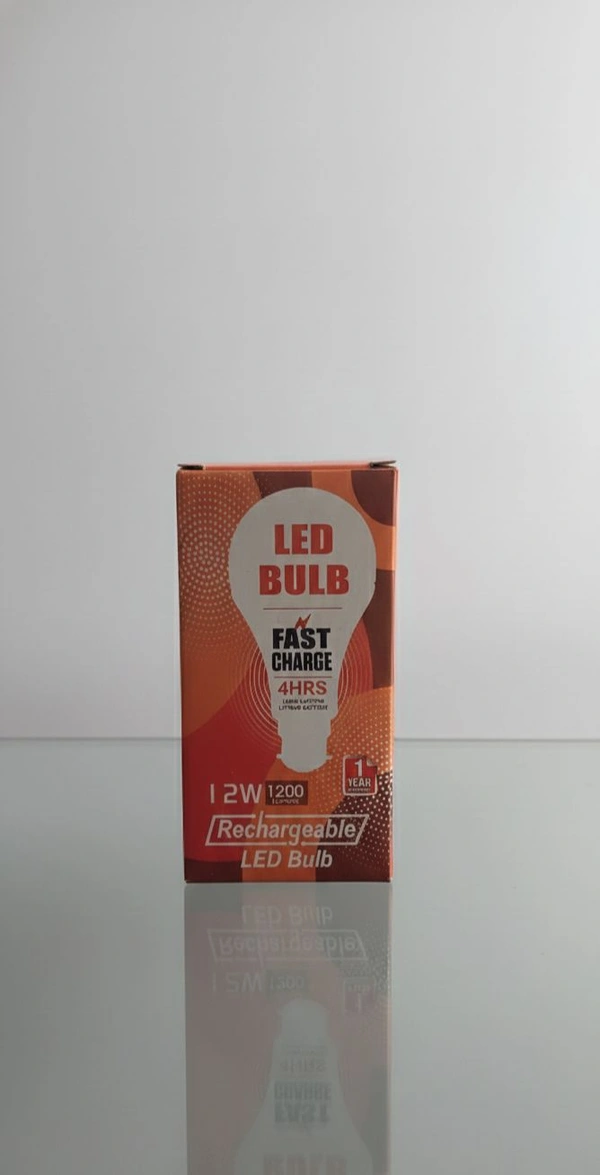 Tochan  ACDC EMERGENCY BULB RECHARGEABLE 9 WATT  - White