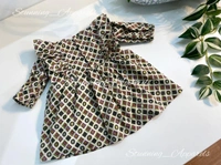 Long Sleeves Ruffled Casual  Baby Frock  - 4-5 Years