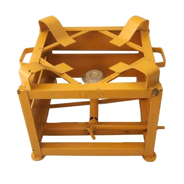 Heavy Duty Iron Gas Bhatti (11x11 Inch) - Single Burner Commercial & Home Use Stove