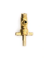 Premium Quality Brass Gas Stove Cock | Heavy-Duty LPG Valve for Home & Commercial Gas Stoves | Durable & Leak-Proof Stove Knob Spares (Pack of 1)