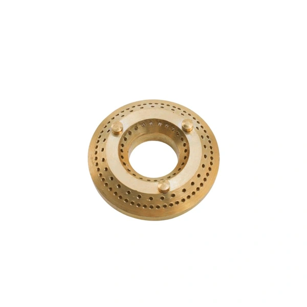Premium Heavy-Duty Jumbo Brass Burner for Stainless Steel Gas Stove - High Thermal Efficiency (Pital Burner)