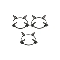Glass Stove Pan Support Round Shape 1 Piece