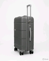 Fiber Grey Colour Hard Body Suitcase Bigl Size