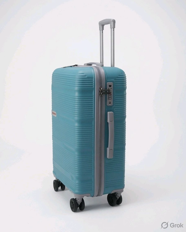 Fiber Lite Blue Colour Hard Body Suitcase Big Size