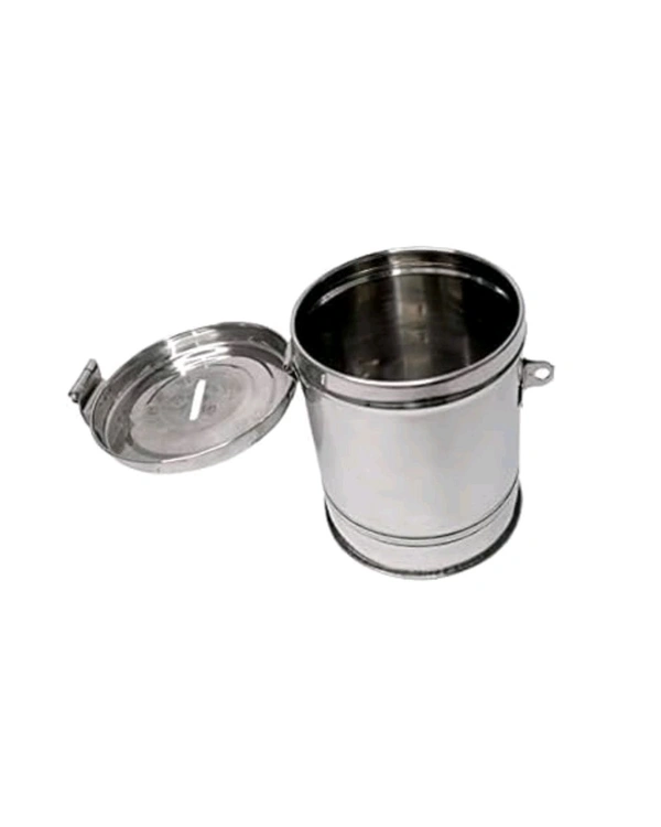 Stainless Steel Round Shape Piggy Bank
