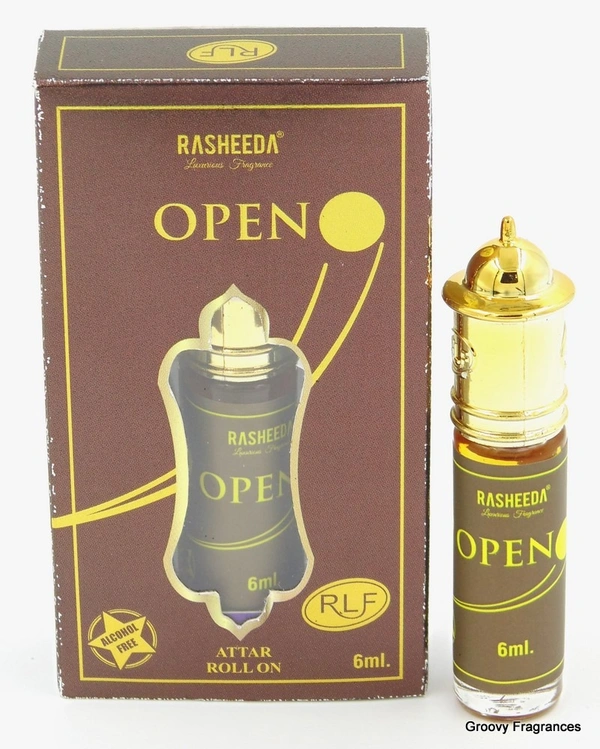 Rasheeda Open Perfume Roll-On Attar Free from ALCOHOL - 6ML