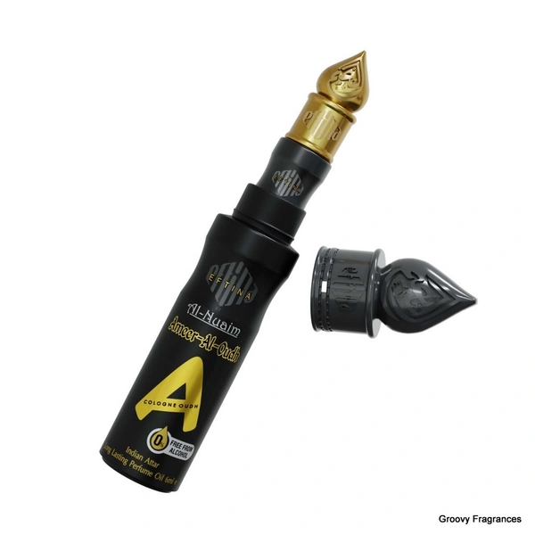 Al Nuaim Ameer al oudh Eftina Series Perfume Roll-on Attar Free From Alcohol - 6ML