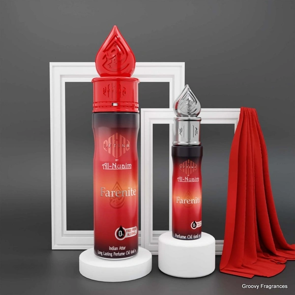 Al Nuaim Farenite Eftina Series Perfume Roll-on Attar Free From Alcohol - 6ML