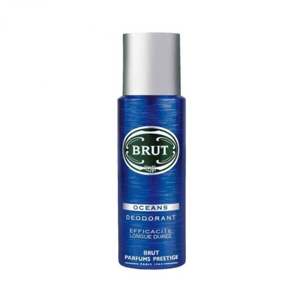 Brut BRUT Oceans Long Lasting Deodorant Perfume Body Spray for Men - 200ML