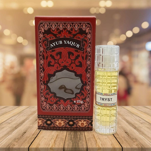 Ayub Yaqub TRYST Perfume Roll-On Attar Free from ALCOHOL - 25GM