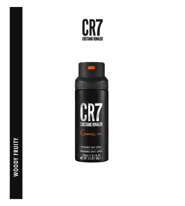 Cristiano Ronaldo CR7 Game On Fragrance Body Spray - For Men - 150ML