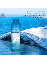 Nautica Oceans Pacific Coast Alcohol-Free Deodorizing Body Spray - For Men - 170G