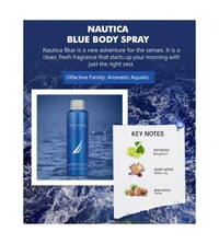 Nautica Blue Body Spray For Men - 170 gm