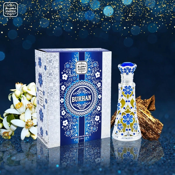 Naseem BURHAN Attar Premium Perfume Oil - For Men - 20ML
