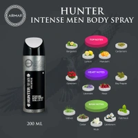 Armaf Hunter Man Intense Perfume Body Spray - For Men - 200ML