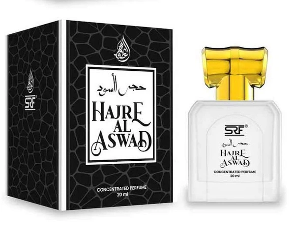 SRF Hajre Al Aswad Perfume Roll-On Attar (Itr) Free from ALCOHOL - 20ML