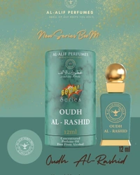 Al Alif OUDH AL RASHID Boom Series Perfume Roll-On Attar - 12ML