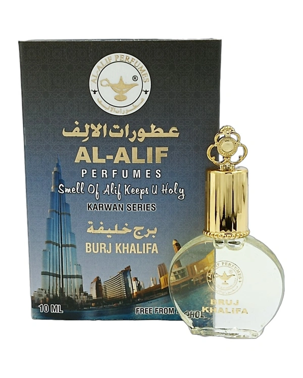 Al Alif BURJ KHALIFA Karwan Series Perfume Roll-On Attar - 10ML