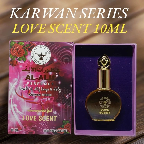 Al Alif LOVE SCENT Karwan Series Perfume Roll-On Attar| For Women - 10ML