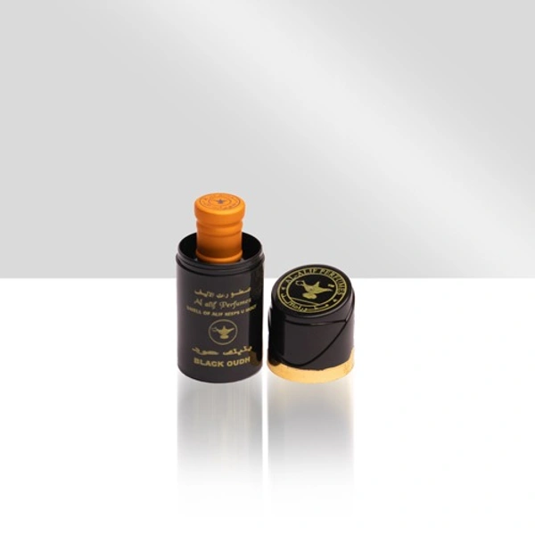 Al Alif Black Oudh Attar Premium Perfume Oil - For Men - 12ML
