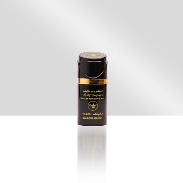 Al Alif Black Oudh Attar Premium Perfume Oil - For Men - 12ML