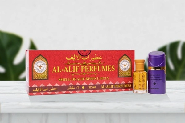 Al Alif Mischief Attar Premium Perfume Oil - Unisex - 12ML