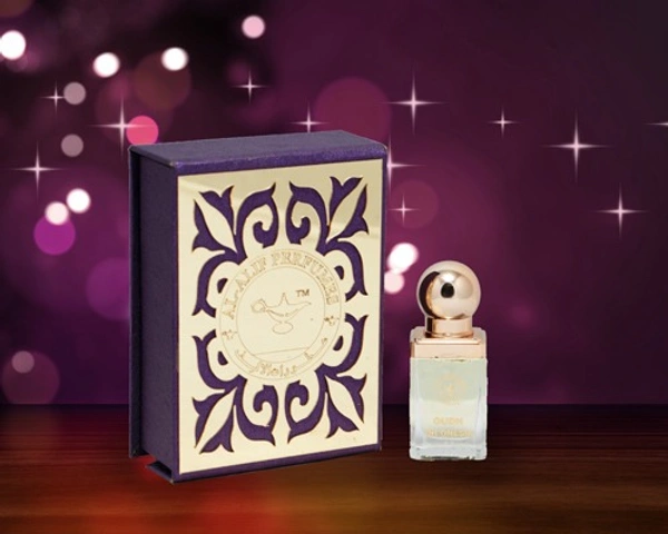 Al Alif Oudh Indonesia Gold Series Premium Attar - For Men - 12ML