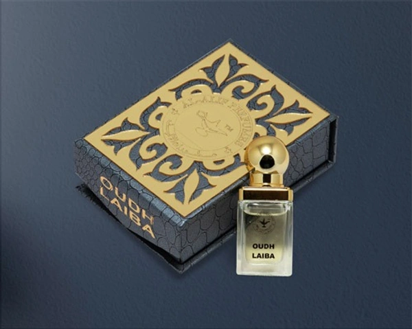 Al Alif Oudh Laiba Gold Series Premium Attar - 12ML