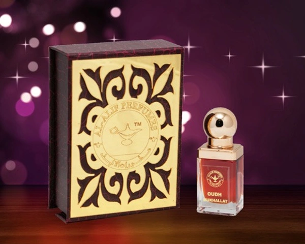 Al Alif Oudh Mukhallat Gold Series Premium Attar - 12ML