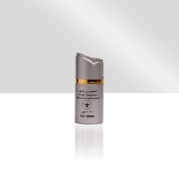 Al Alif 121 Men Attar Premium Perfume Oil - For Men - 12ML