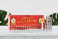 Al Alif 121 Men Attar Premium Perfume Oil - For Men - 12ML