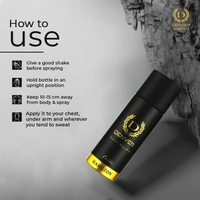 Denver caliber hamilton deodorant body spray - for men - 165ML